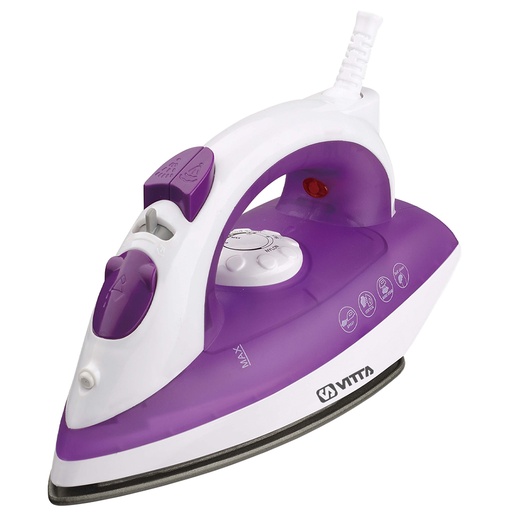 [2978] Plancha A Vapor Vitta Base Ceramica 1600w Rociador