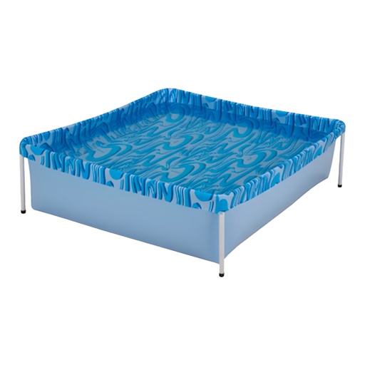 [2473] Pileta Estructural Rectangular Infantil Mor Capacidad 400Lts