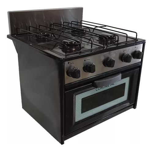 Anafe Cocina 4 Cuatro Hornallas Con Horno - G/n G/e (ROTO)