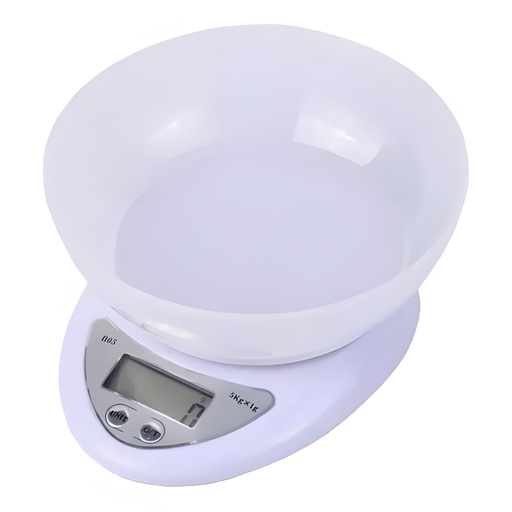 [329] Balanza De Cocina Digital Kanji B05 Hasta 5kg