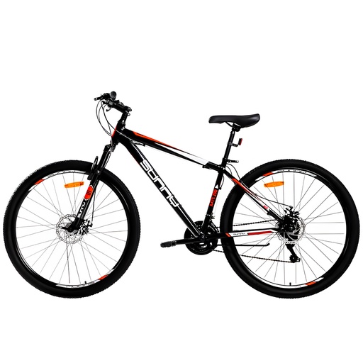[5321] Bicicleta Sunny Mts 290 R29 21v Aluminio Negro/rojo Shimano