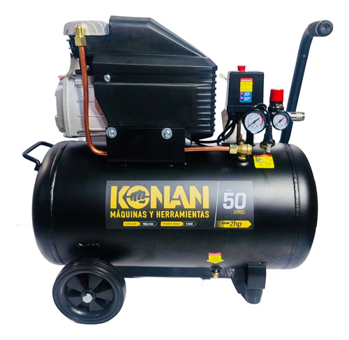 [2098] Compresor De Aire Konan 50 Litros 2hp Kcn/50 Monofasico 220v