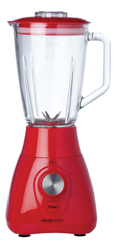 [5569] Licuadora Kanji Home KJH-BL0800LA02-R 800W 1,5L Vidrio Roja