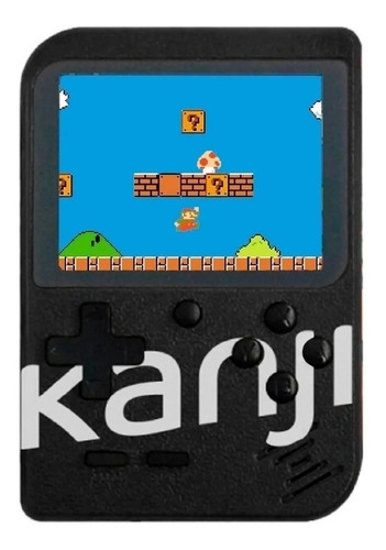 [2152] Consola Kanji KJ-Pocket 400 Juegos 3" Standard 850mAh Negro