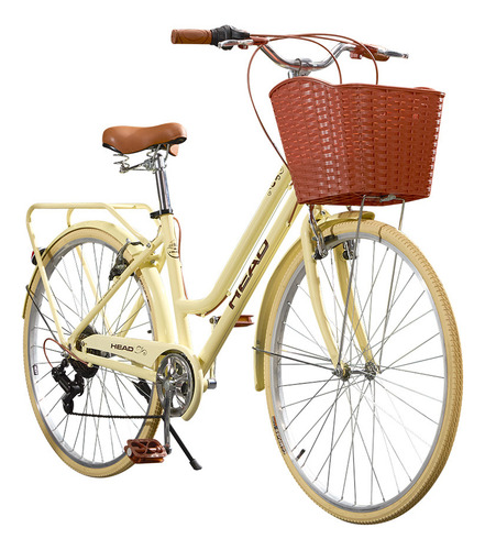 [5498] Bicicleta De Paseo Rodado 26 Head Talle M Aluminio Canasto