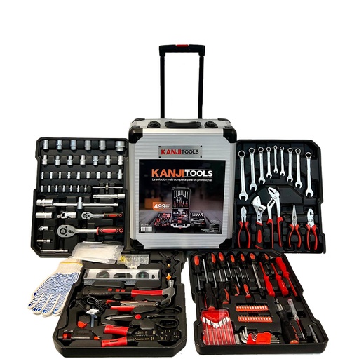 [5764] Set De Herramientas Kanji Tools 499 En 1 Combinadas Valija