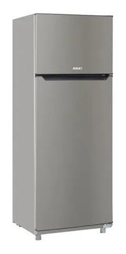 [352] Heladera Con Freezer Briket 257 Lts Bk 2f1320 Color Gris