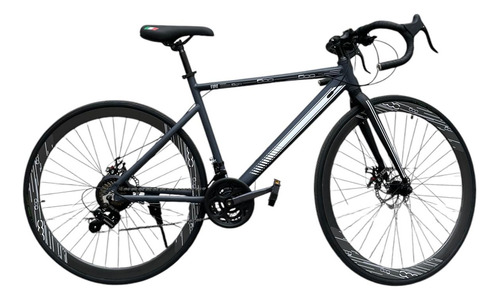 [5937] Bicicleta De Gravel R700c Fiat 500 Aluminio Rodado 28.5