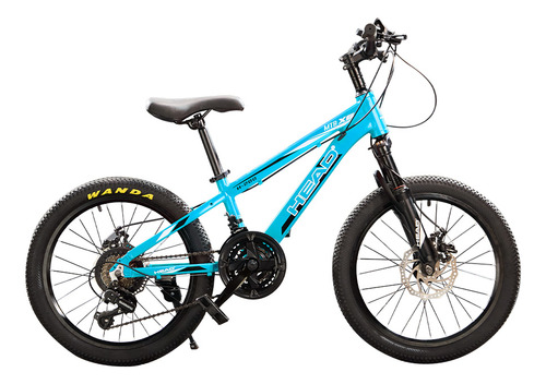 [5508] Bicicleta Mountain Bike R20'' 21 Vel. C/cambios Shimano Azul