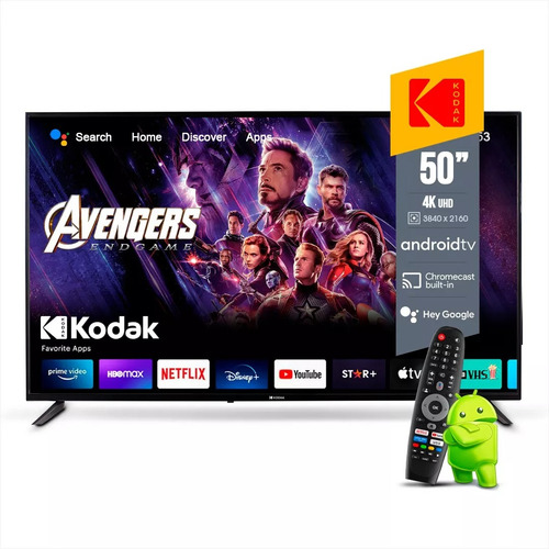 [4410] Smart Tv Uhd Led 50 Pulgadas Hdmi Netflix Youtube Usb Kodak