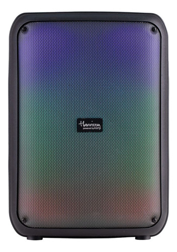 [4814] Parlante Kanji Harrison Indie Kj-indie Luces Led - Negro