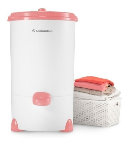 [4878] Secarropas Centrífugo Eléctrico Columbia Color Rosa 5.5kg