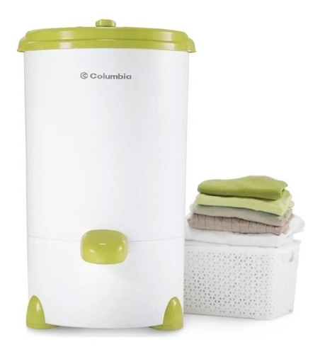 [4880] Secarropas Centrífugo Eléctrico Columbia Color Verde 5.5kg
