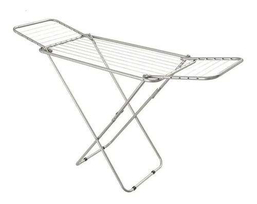 [4160] Tender Ropa Pie C/ Alas Reforzado Plegable Grande Aluminio