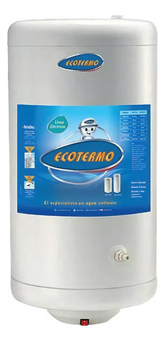 [5216] Termotanque Eléctrico Ecotermo 70lts Conexión Inferior Color