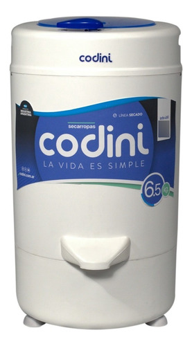 [246] Secarropas Centrífugo Codini Advance 6.1kg 220v Color Blanco