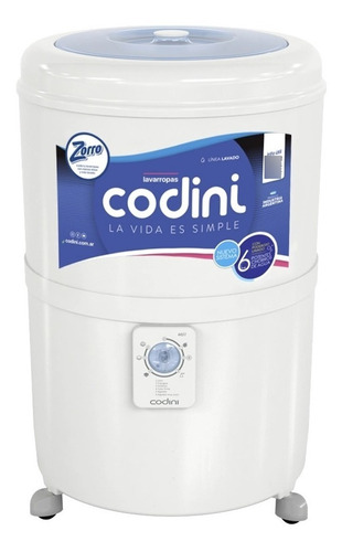 [2484] Lavarropas Codini Silent 4051 10kg 6 Programas De Lavado