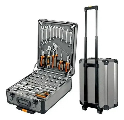 [5189] Maletín Portátil Set Herramientas Lusqtoff 245 Pz Juego Kit