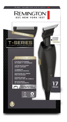 [2755] Cortadora De Cabello Remington Hc12a Afeitadora 17 Piezas