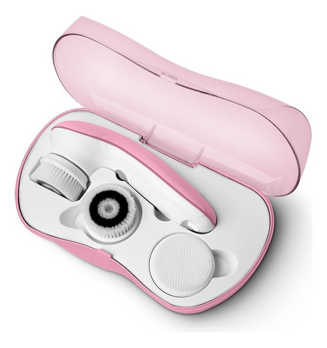 [3640] Kit De Limpieza Facial Blanco Rosa Ultracomb Ms-2003