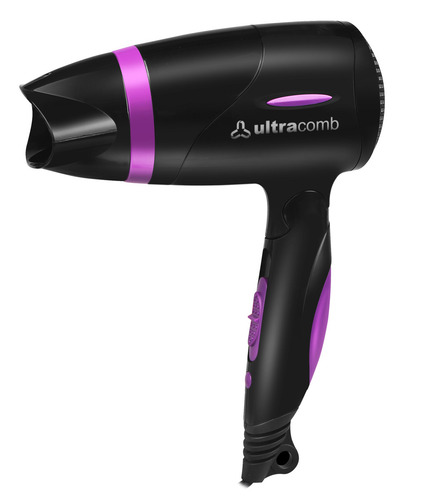 [2382] Secador De Pelo Ultracomb Sc-4609 1200w Color Negro