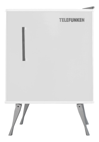 Heladera Telefunken Blanco/gris/rojo 48l Con Congelador.