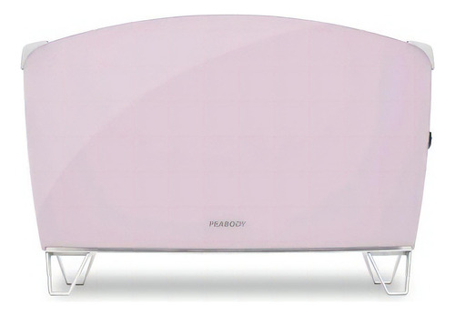 [3212] Convector Peabody Pe-bvc15p Doble Vidrio 1500w Color Rosa