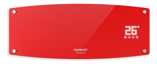 [5363] Calefactor Eléctrico Peabody Pe-cv20 Rojo 220v P1
