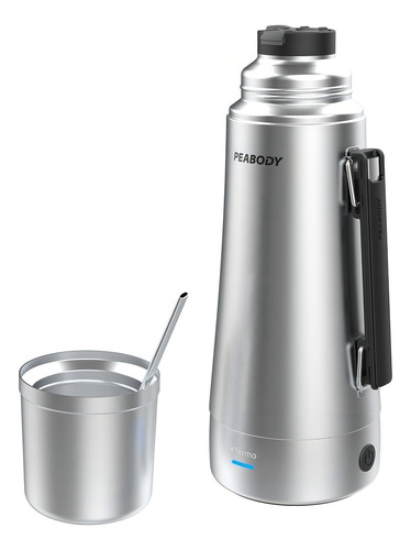 [5016] Termo Electrico Peabody E-termo 1l Mate Bombilla Oficial