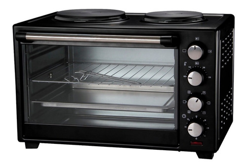 [5104] Horno De Mesa Eléctrico Kanji KJH-HE60008RAC 60 Lts 2000W