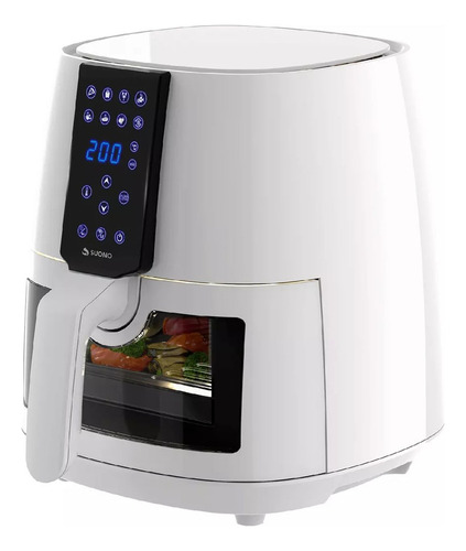 [5193] Freidora De Aire Suono Led Digital Air Fryer 3.8 L 1450 W Cp Color Blanco
