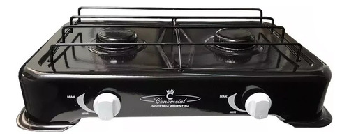 [2742] Anafe A Gas Natural 2 Hornallas Enlozado Conometal