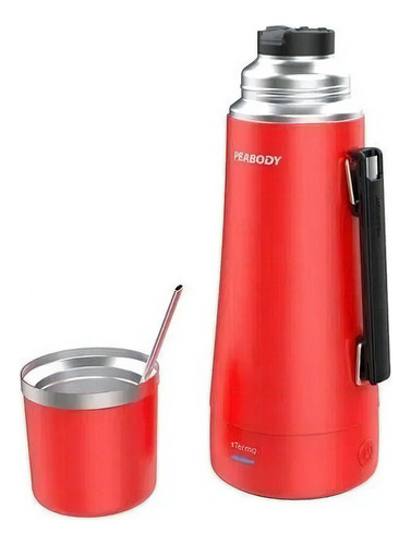 [5012] Termo Electrico Peabody Pe-eta1001r Rojo De 1l 700w Mate