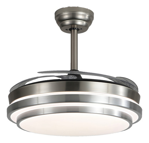 [6150] Ventilador De Techo Kanji Kjh-cfhb001sl Con 4 Palas De Plást