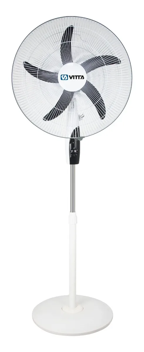 [3430] Ventilador De Pie Vitta 20" 3Vel Timer 95W 5 Aspas Plásticas