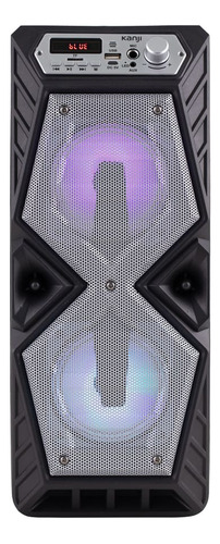[1502] Parlante Portatil Bluetooth Kanji Dance Led Radio Fm Usb Aux