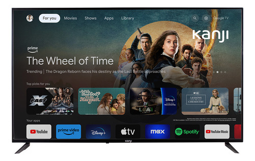 [3556] Smart Tv Kanji 65 Pulgadas Pantalla Dled Ultra Hd 4k Android