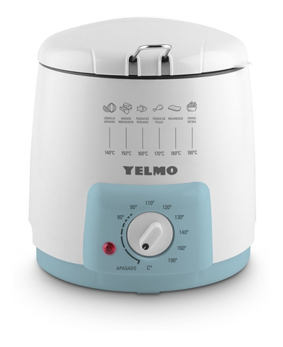 [1948] Yelmo Fr7300 Freidora Eléctrica 220v 1200w Blanco