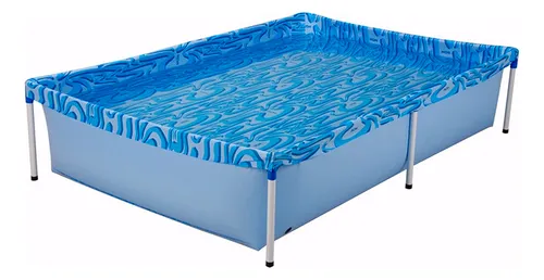 [2474] Pileta Estructural Rectangular Mor Con Capacidad De 1000lts