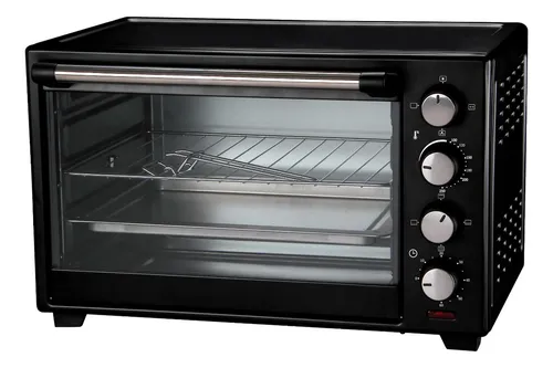 [5446] Horno Eléctrico Kanji - 40 Lts 1600w Color Negro 220v