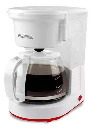 [4269] Cafetera Black+decker Cm0410-ar - Semi Automática Blanca.