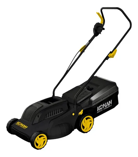 [5493] Cortadora Césped Konan 1600w 1hp Con Bolsa Recolectora 38 Cm