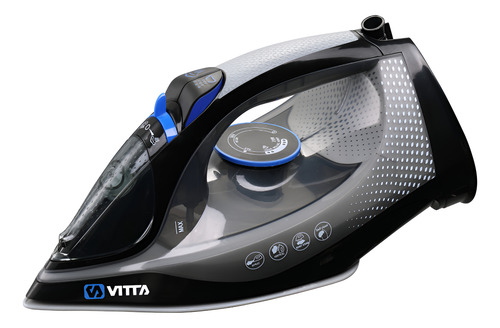 [5714] Plancha A Vapor Vitta Acero Inoxidable 2200w Negro