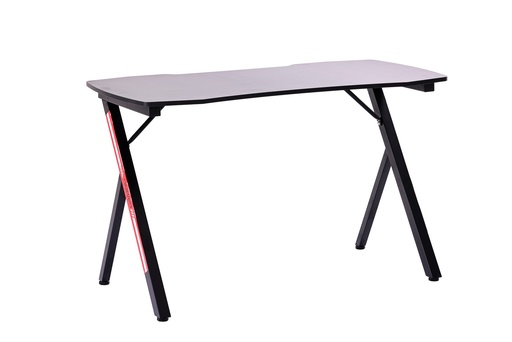 [6232] Escritorio Gamer Ultrom Gt-2310 Fibra De Carbono 120x60x73cm