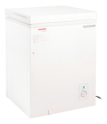 [5676] Freezer De Pozo Tfk-fp50 50 Litros Telefunken Color Blanco 