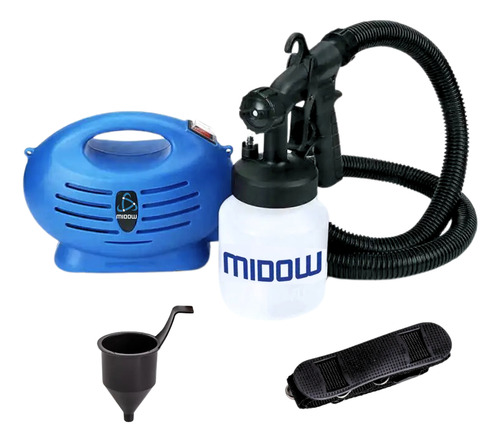 [5528] Equipo Pistola Para Pintar con Soplete Midow 650w 