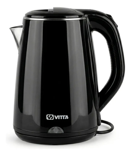 [6255] Pava Electrica Hervidora Vitta 1.8l 1500w Apagado Automatico Negro