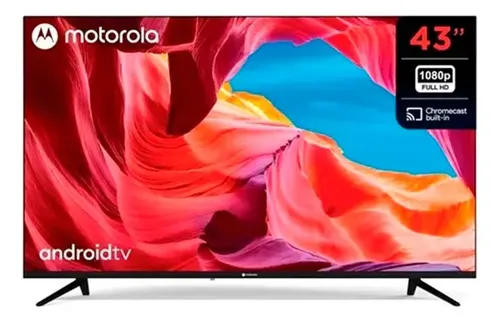 [7228] Smart Tv Motorola 43 Full HD Android Mt4310
